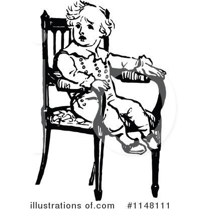 Royalty-Free (RF) Boy Clipart Illustration by Prawny Vintage - Stock Sample #1148111