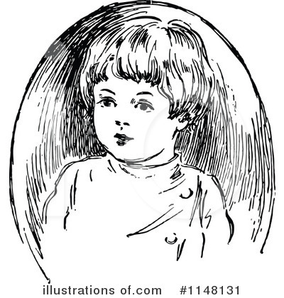 Royalty-Free (RF) Boy Clipart Illustration by Prawny Vintage - Stock Sample #1148131