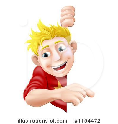 Royalty-Free (RF) Boy Clipart Illustration by AtStockIllustration - Stock Sample #1154472
