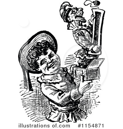 Royalty-Free (RF) Boy Clipart Illustration by Prawny Vintage - Stock Sample #1154871
