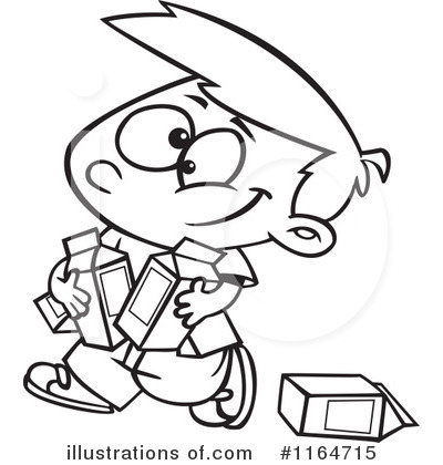 Royalty-Free (RF) Boy Clipart Illustration by toonaday - Stock Sample #1164715