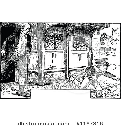 Royalty-Free (RF) Boy Clipart Illustration by Prawny Vintage - Stock Sample #1167316