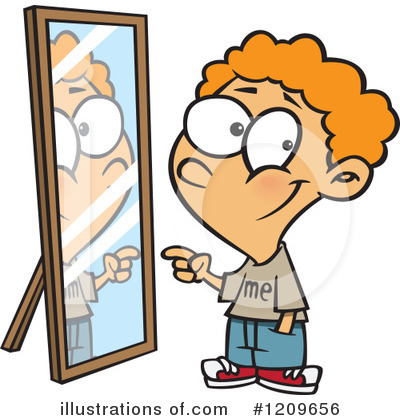 Mirror Clipart #1209656 by toonaday