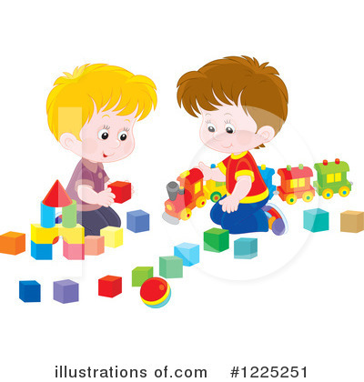 Royalty-Free (RF) Boy Clipart Illustration by Alex Bannykh - Stock Sample #1225251