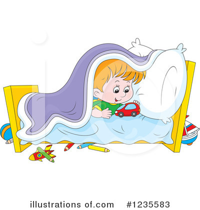 Royalty-Free (RF) Boy Clipart Illustration by Alex Bannykh - Stock Sample #1235583