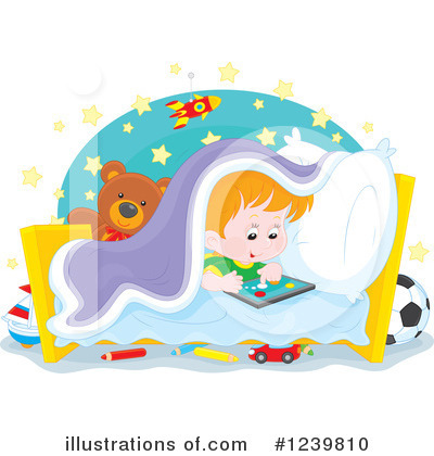 Bed Clipart #1239810 by Alex Bannykh