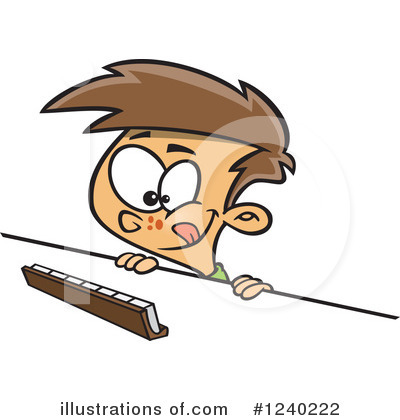 Royalty-Free (RF) Boy Clipart Illustration by toonaday - Stock Sample #1240222