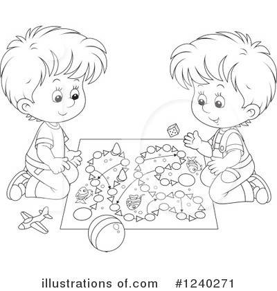 Board Game Clipart #1240271 by Alex Bannykh