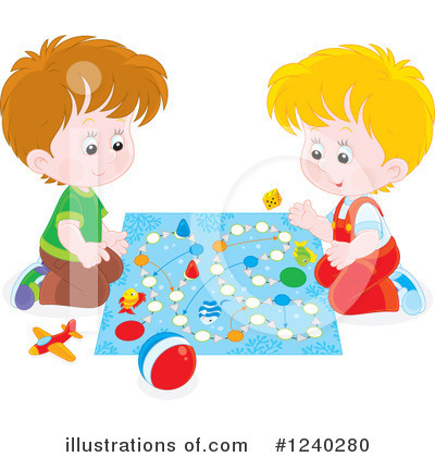 Board Game Clipart #1240280 by Alex Bannykh