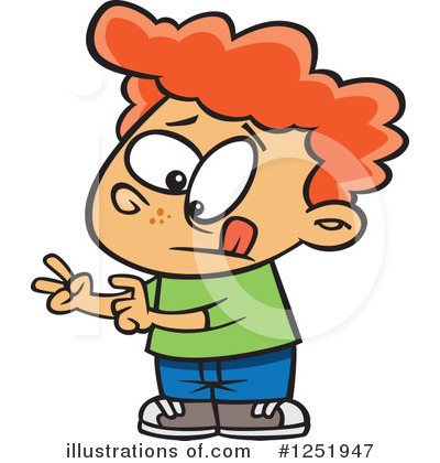 Royalty-Free (RF) Boy Clipart Illustration by toonaday - Stock Sample #1251947