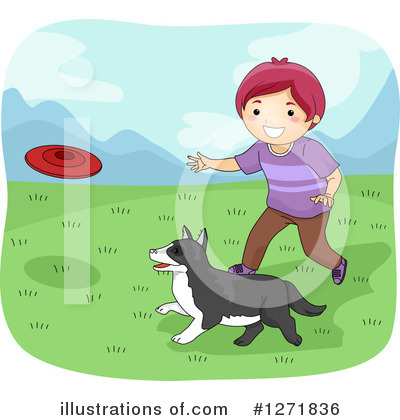 Frisbee Clipart #1271836 by BNP Design Studio