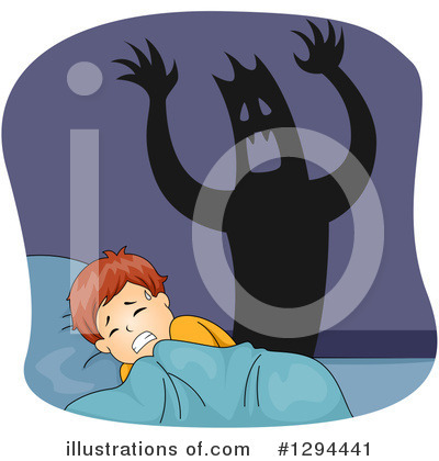 Nightmare Clipart #1294441 by BNP Design Studio