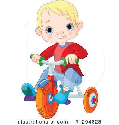 Tricycle Clipart #1294823 by Pushkin