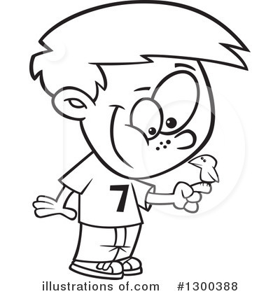 Royalty-Free (RF) Boy Clipart Illustration by toonaday - Stock Sample #1300388