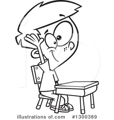 Royalty-Free (RF) Boy Clipart Illustration by toonaday - Stock Sample #1300389