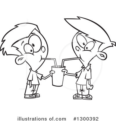 Royalty-Free (RF) Boy Clipart Illustration by toonaday - Stock Sample #1300392