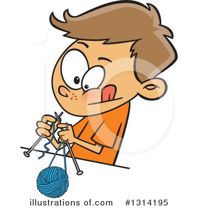 Royalty-Free (RF) Boy Clipart Illustration by toonaday - Stock Sample #1314195
