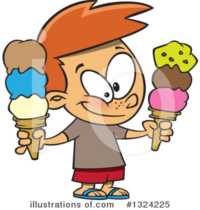 Ice Cream Clipart #1324225 by toonaday