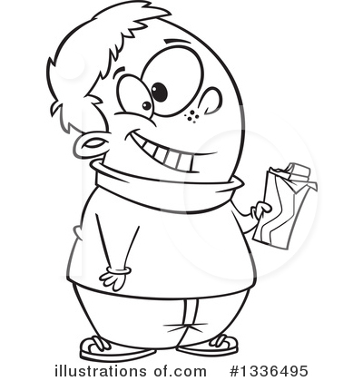 Obesity Clipart #1336495 by toonaday