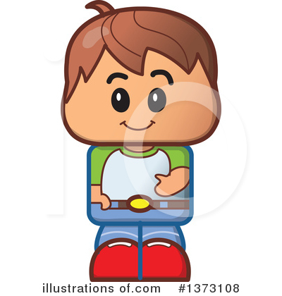 Royalty-Free (RF) Boy Clipart Illustration by Clip Art Mascots - Stock Sample #1373108