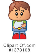 Boy Clipart #1373108 by Clip Art Mascots