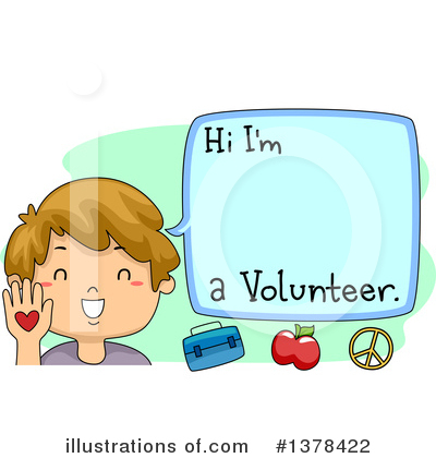 Volunteer Clipart #1378422 by BNP Design Studio