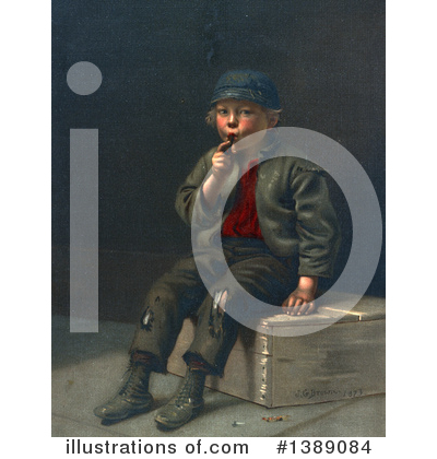 Royalty-Free (RF) Boy Clipart Illustration by JVPD - Stock Sample #1389084