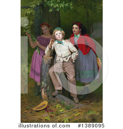 Royalty-Free (RF) Boy Clipart Illustration by JVPD - Stock Sample #1389095