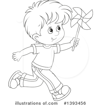Royalty-Free (RF) Boy Clipart Illustration by Alex Bannykh - Stock Sample #1393456