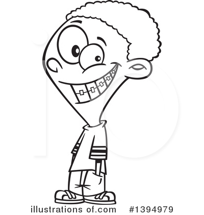 Royalty-Free (RF) Boy Clipart Illustration by toonaday - Stock Sample #1394979