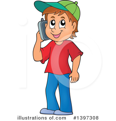 Royalty-Free (RF) Boy Clipart Illustration by visekart - Stock Sample #1397308