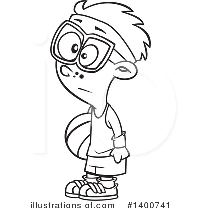 Royalty-Free (RF) Boy Clipart Illustration by toonaday - Stock Sample #1400741