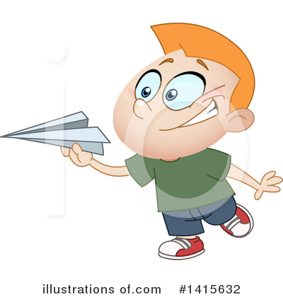 Paper Airplanes Clipart #1415632 by yayayoyo