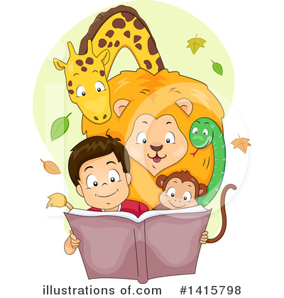 Story Book Clipart #1415798 by BNP Design Studio