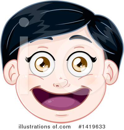 Face Clipart #1419633 by Liron Peer