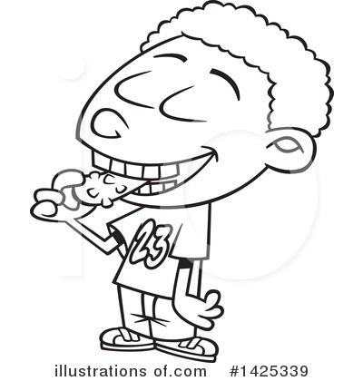 Royalty-Free (RF) Boy Clipart Illustration by toonaday - Stock Sample #1425339