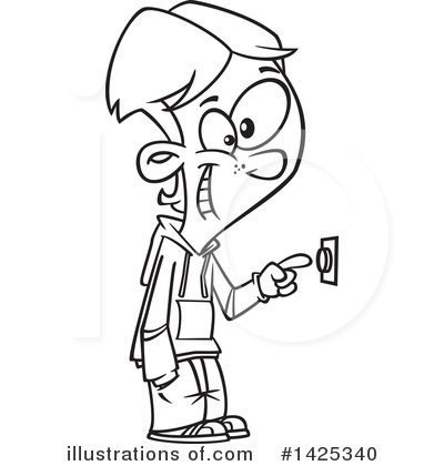 Royalty-Free (RF) Boy Clipart Illustration by toonaday - Stock Sample #1425340