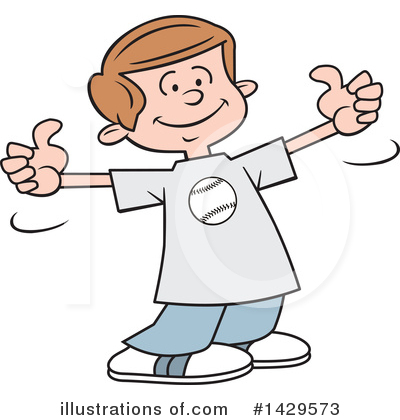 Thumb Up Clipart #1429573 by Johnny Sajem