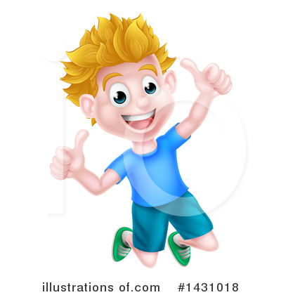 Royalty-Free (RF) Boy Clipart Illustration by AtStockIllustration - Stock Sample #1431018