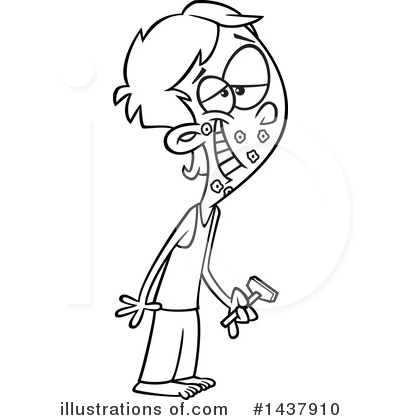 Royalty-Free (RF) Boy Clipart Illustration by toonaday - Stock Sample #1437910