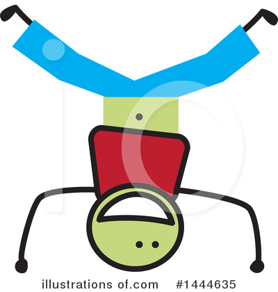Head Stand Clipart #1444635 by ColorMagic