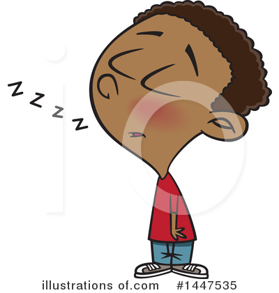 Sleeping Clipart #1447535 by toonaday
