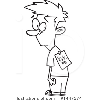 Royalty-Free (RF) Boy Clipart Illustration by toonaday - Stock Sample #1447574