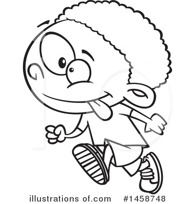 Royalty-Free (RF) Boy Clipart Illustration by toonaday - Stock Sample #1458748