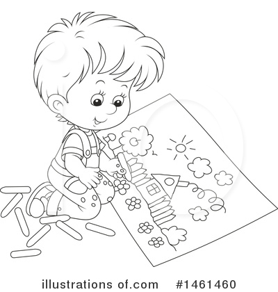 Coloring Clipart #1461460 by Alex Bannykh