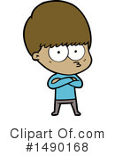 Boy Clipart #1490168 by lineartestpilot