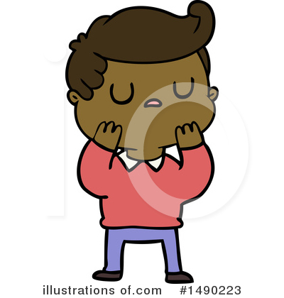 Royalty-Free (RF) Boy Clipart Illustration by lineartestpilot - Stock Sample #1490223