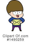Boy Clipart #1490259 by lineartestpilot