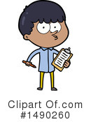 Boy Clipart #1490260 by lineartestpilot