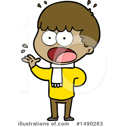 Royalty-Free (RF) Boy Clipart Illustration by lineartestpilot - Stock Sample #1490263